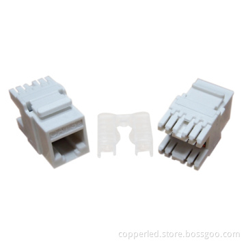 UTP Cat. 5e180 Degree Keystone Jack